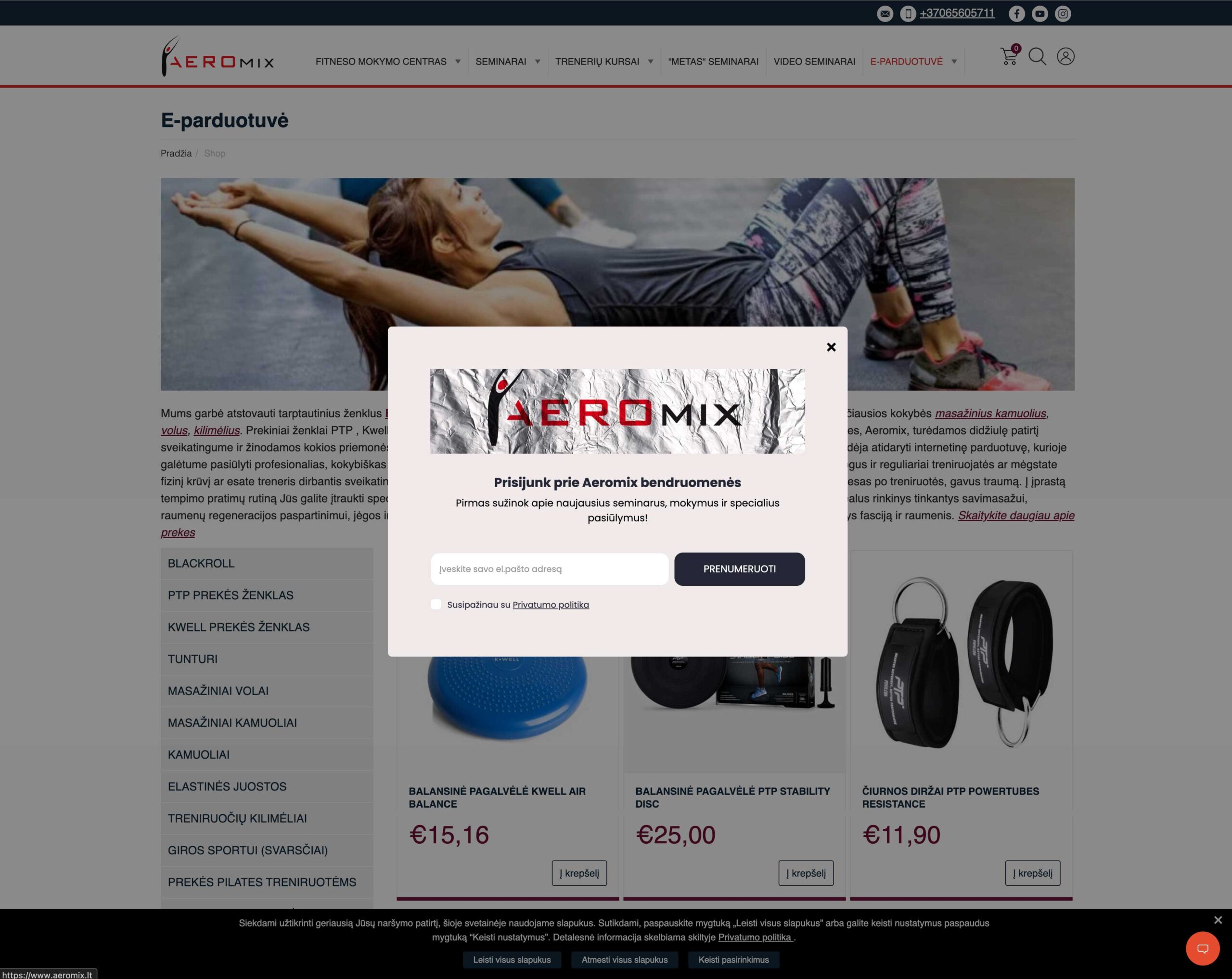 Aeromix naujienlaiškis