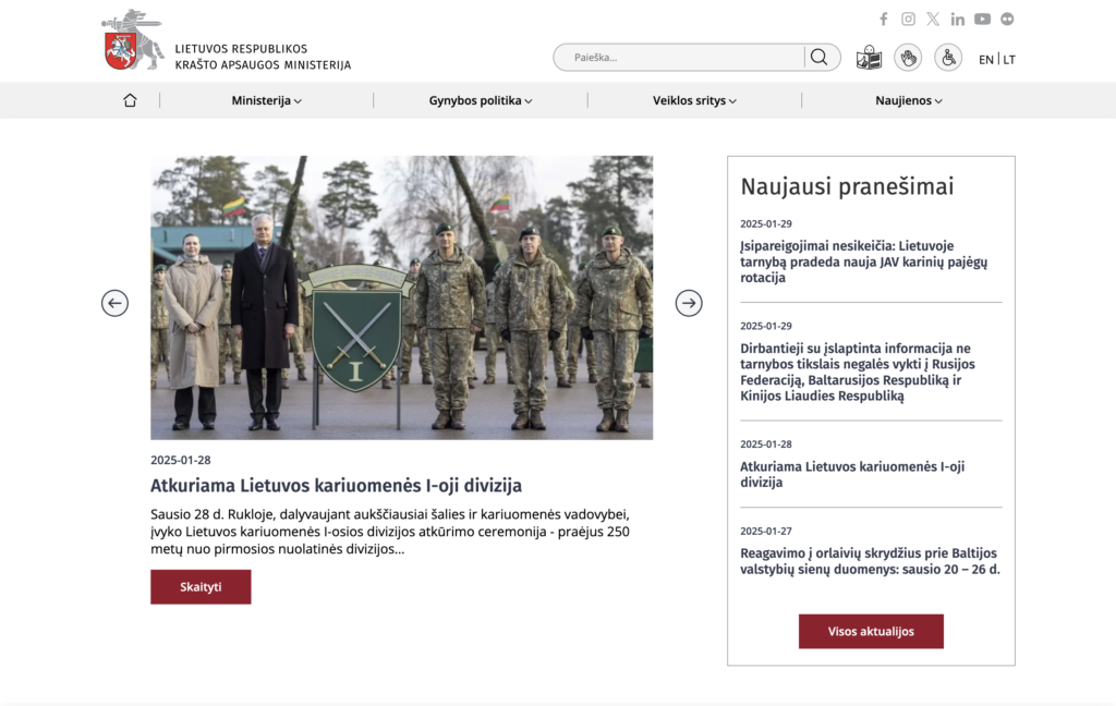 Lietuvos Respublikos krašto apsaugos ministerija