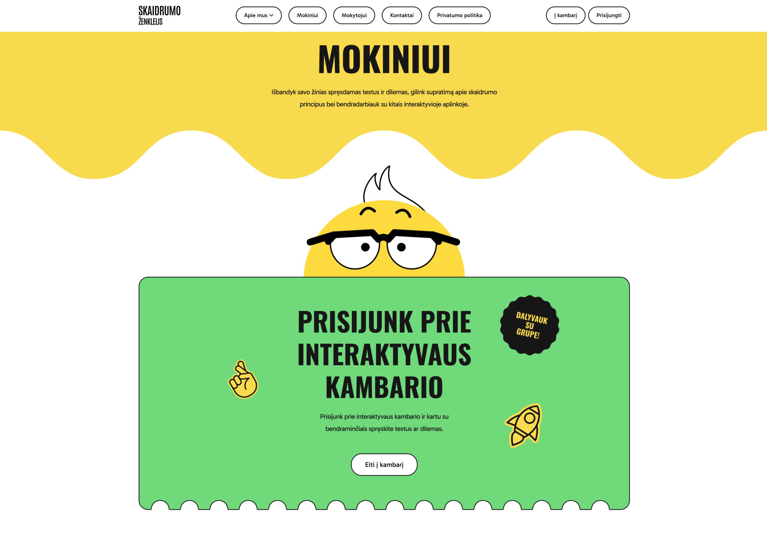 Edukacinė antikorupcinio švietimo platforma mokiniams ir mokytojams — testai, dilemų žaidimai bei metodinė medžiaga